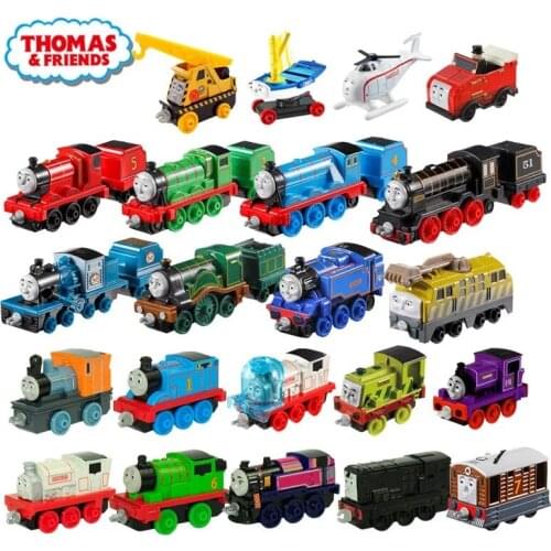 Thomas and Friend Strackmaster Train Model Car Kids Toys for Children Diecast Brinquedos Education Birthday Gift Blocks
