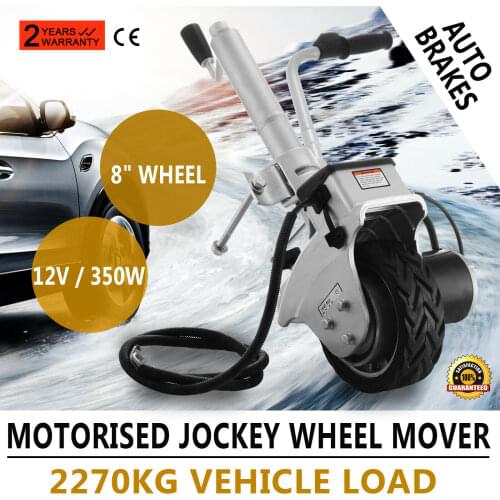 Motorized Trailer Jack Wheel 12V Mover Electric Power Dolly 350W Capmer Boat