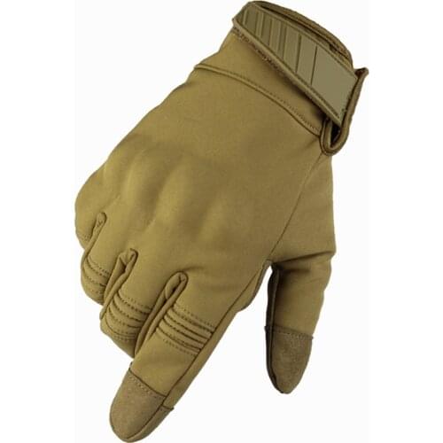 Men Tactical Gloves Hunting Anti-Slip Camouflage Glove Military Outdoor Airsoft Paintball Shooting Cycling Full Finger Gloves