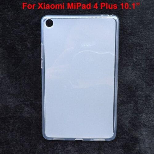 Soft TPU Cover For Xiaomi MiPad4 Plus 10.1" Protector Shell Skin MiPad 4 Plus 4Plus 10.1 inch Case Anti Knock Guard Capa Fundas