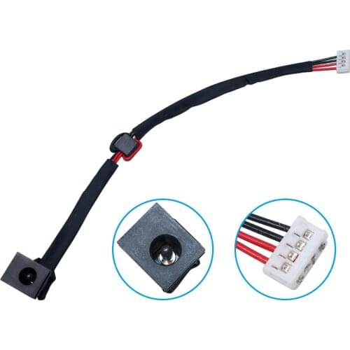 New Original Laptop DC Power Jack with cable for Toshiba SATELLITE C650 C650D C655 C655D 6017B0258101 DC Jack with cable