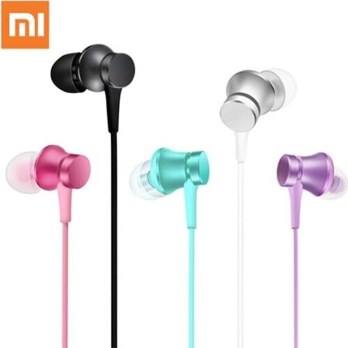 Original Xiaomi earphone 3.5mm Wire Control headset In-Ear Youth Version With earbuds Music Stereo For samsung Xiaomi Smartphone