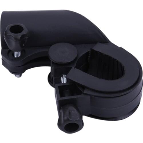 Portable Cycling Bike Bicycle Light Lamp Stand Holder Rotation Grip LED Flashlight Torch Clamp Clip Mount Bracket Accessories