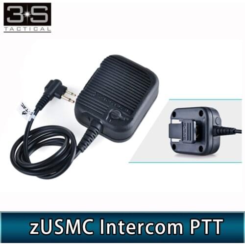 Z tac PTT zUSMC Intercom PTT Tactical Softair Headset Accessory Push To Talk Midland