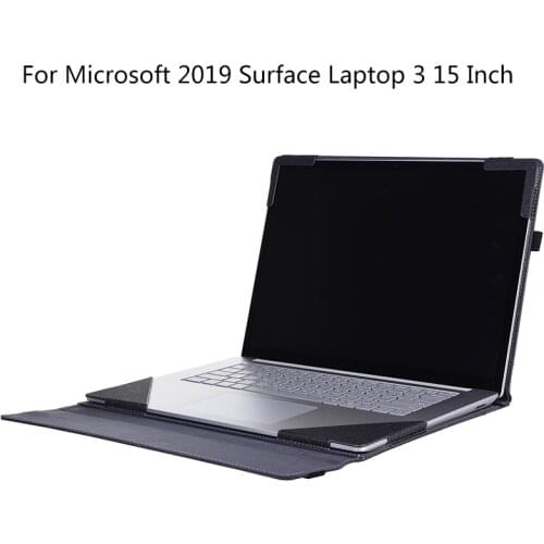 Laptop Case For Microsoft Surface Laptop 3 15" Split Portable PU Leather Protective Cover For 2019 Surface Laptop 3 Unisex Gifts