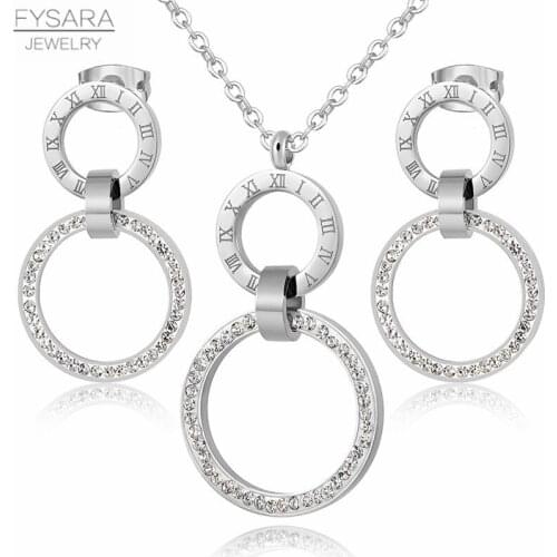 Наборы ювелирных украшений FYSARA China At AliExpress