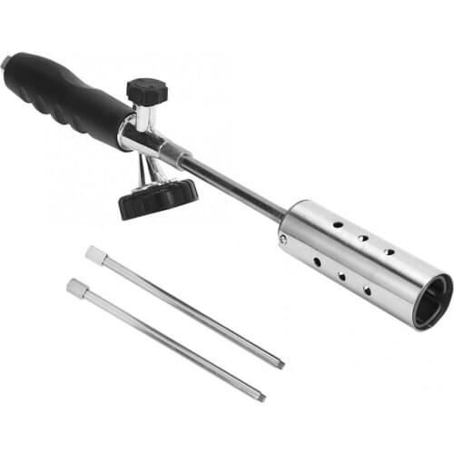 KLL-5002D Gas Burner Blow Torch Portable 1350℃ High Temperature Adjustable Flame Torch Spray Gun For Barbecue Camping Picnic BBQ