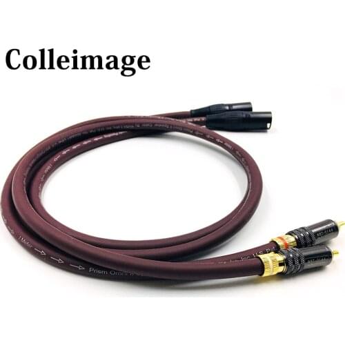 HiFi Rca To Xlr Male Cable Xlr To Rca Hifi Plug Stereo Audio speaker Cable audio cable for electrical quipment