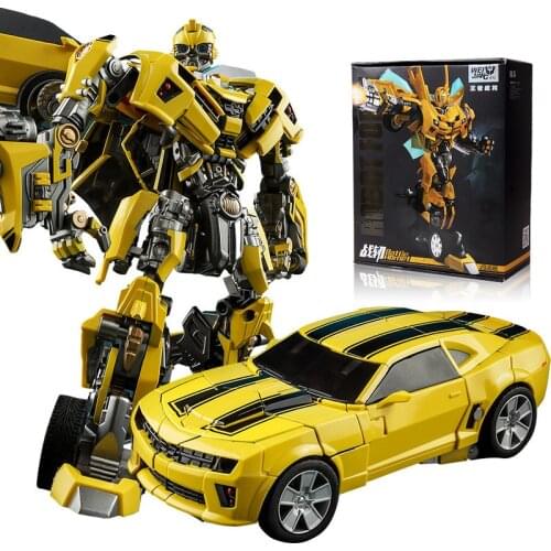 Weijiang Transformation toy W8057 battle edge bee M03 robot ABS plastic + alloy car movie hero gift box