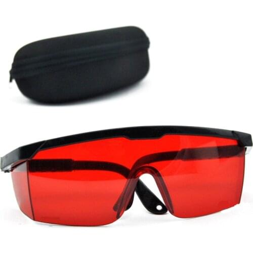 Red Goggles Laser Safety Glasses 190nm to 540nm Laser protective eyewear With Velvet Box Sunglasses Men Sunglass With Box