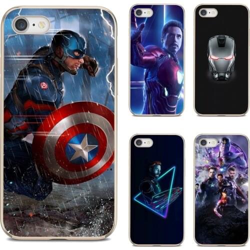 Soft Cases Cover For Samsung Galaxy S7 S8 S9 S10E S20 FE Note 10 20 Edge Lite Plus Ultra Funny-Avenger-Captain-America