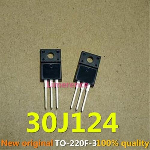 10PCS 30J124 TO-220F GT30J124 TO220F New and Original IC Chipset Support recycling all kinds of electronic components