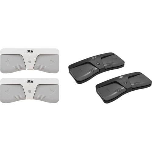 Solo 2PCS Bluetooth Foot Pedal Wireless Music Pedal for Guitar Violin Piano Music Sheet Flipping Musical Instrument