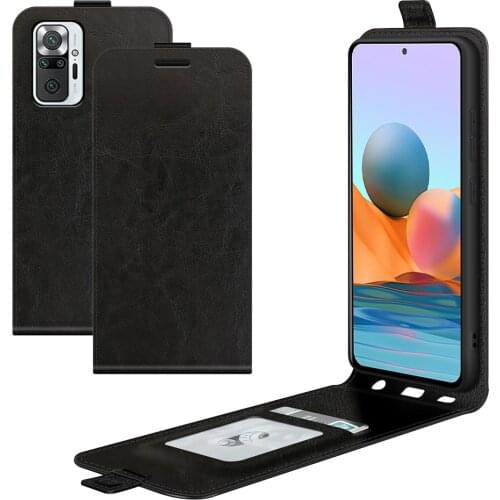 Redmi Note 10 Pro Max Luxury PU Leather Cover For POCO F3 X3 Pro POCO M3 Pro Back Protection Flip Case