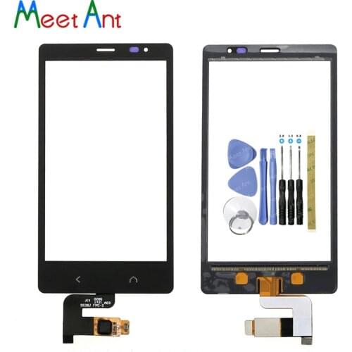 High Quality 4.3" For Nokia X2 Dual SIM RM-1013 X2DS Touch Screen Digitizer Sensor Outer Glass Lens Panel Black