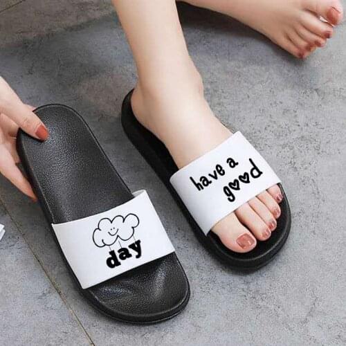Thick Platform Slippers Women Indoor shoes Bathroom Slides Woman Soft Home Slippers Non-Slip filp flops Thick-Soled Female Shoes