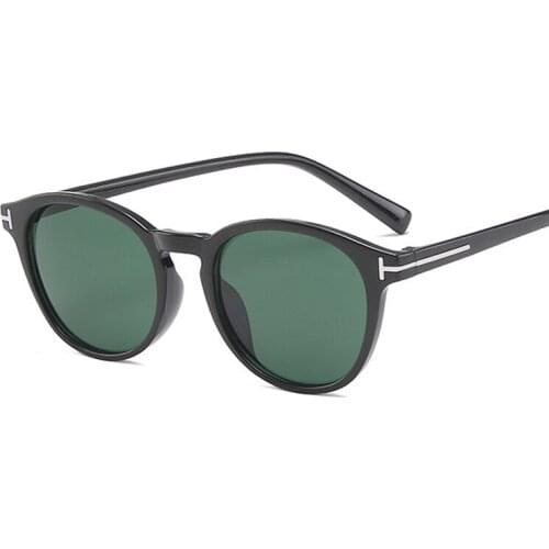 Vintage Sunglasses Women Brand Designer Retro Cat Eye Sun Glasses Male Female Classic Round Mirror Gradient Clear Lens Oculos