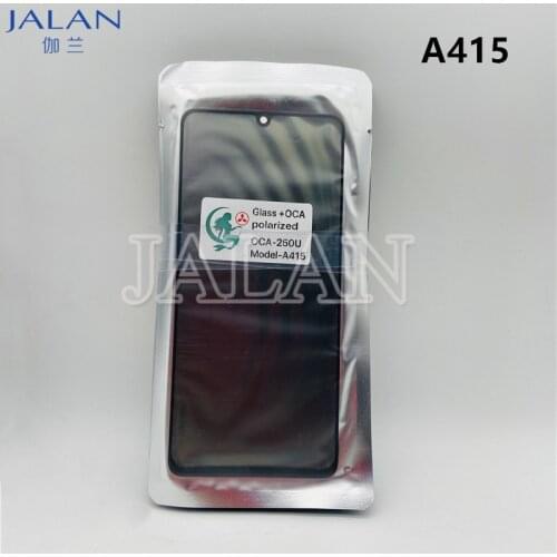 5PCS Copy Glass With Polarizer & OCA For Samsung A51 A50 A70 A415 A21S A40 Broken LCD DIsplay Touch Screen Replacement Repair