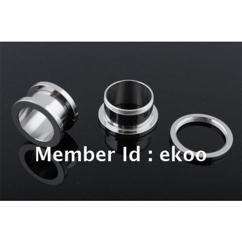 Free Shipping Body Jewelry Flesh Tunnel Ear Flesh Tunnel 1.2mm-16mm