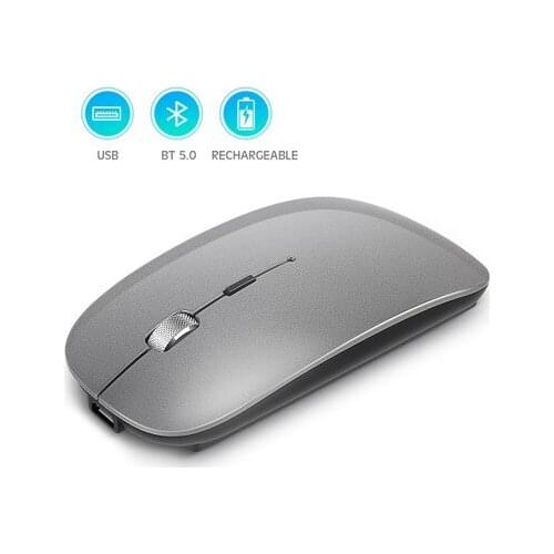 Ultra-thin silent charging wireless bluetooth mouse portable for business office