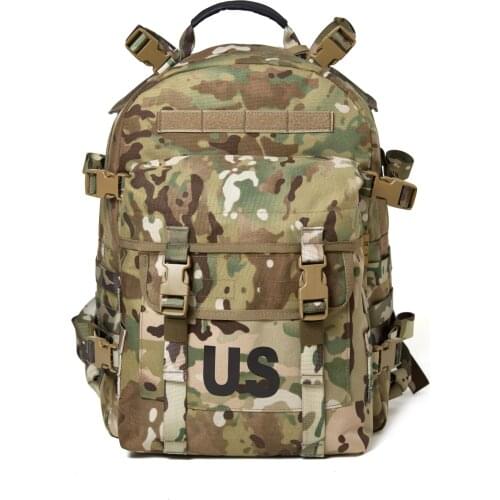 Akmax US MOLLE II Military Backpack 30-40L Rifleman Assault Tactical Backpack Army Men Survival Combat Field Multicam Rucksack