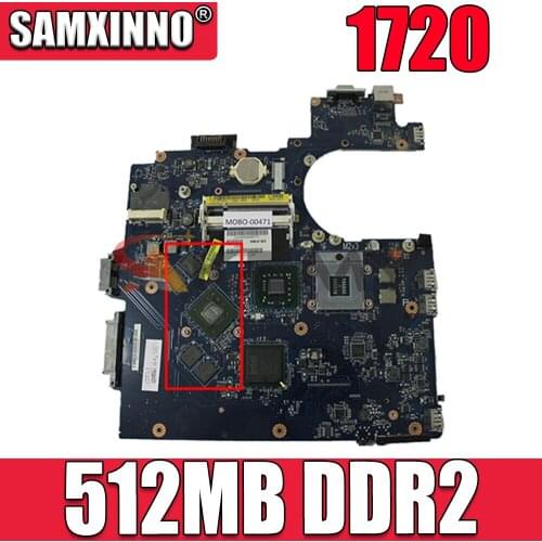 Free shipping For Dell Vostro 1720 Laptop Motherboard P383J 0P383J CN-0P383J KML60 LA-4671P GM45 512MB DDR2 100% working well