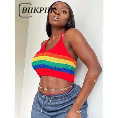 Женские трикотажные майки BIIKPIIK China At AliExpress