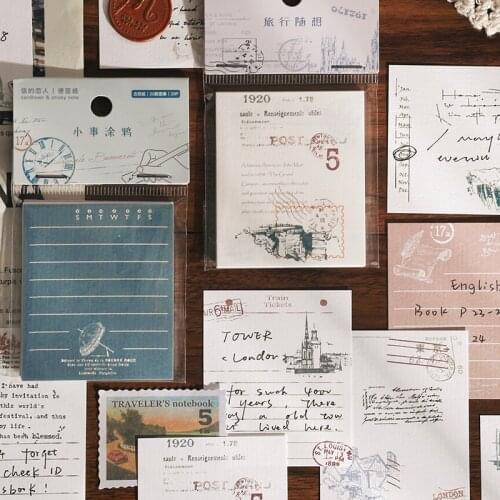 Ticket graffiti plan Material Paper Junk Journal Planner Craft Paper Scrapbooking Vintage Decorative DIY Craft Photo Albums