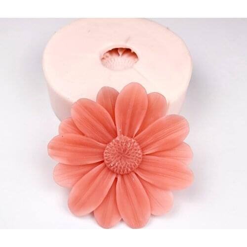 Flower rose cup and flower plate silicone mold soap mold flower handmade soap making mold candle mold