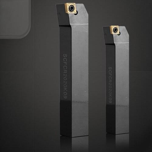 GULING CNC turning tool external shank face 91 degree For SCFCR 1010H06 1212H06 H09 2020K09 K12 2525M09 M12 3232P12 lathe tools