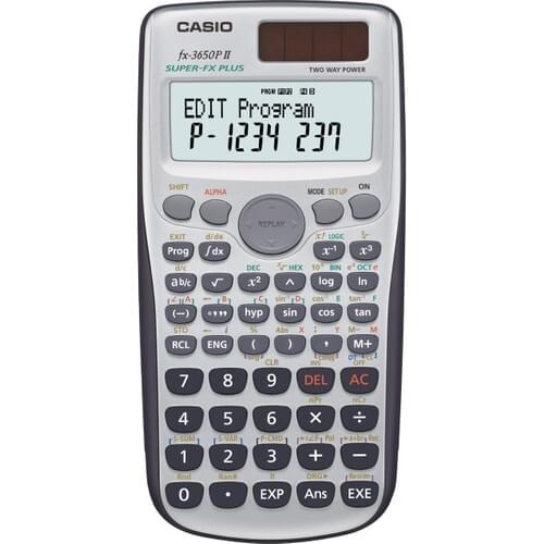 Casio Calculator Scientific Fx-3650P II original scientific calculator functions high school college students calculator foldable calculatrice mecanique Office