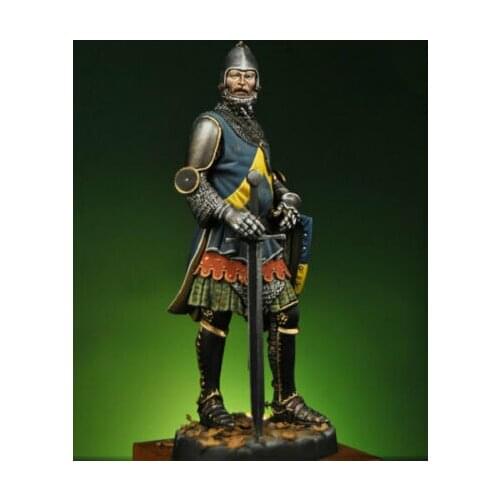 1/24 Scale Warrior Unpainted Resin Figure Building Kit