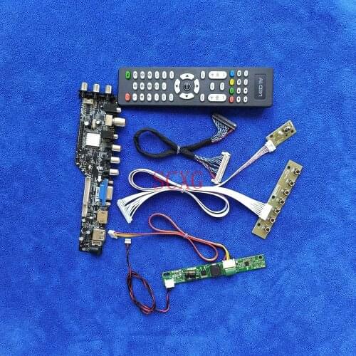 Fit LTM238HL04/LTM238HL05/LTM238HL06 Matrix drive board 30 Pin LVDS 1920*1080 LED KIT Signal Digital HDMI-compatible AV VGA USB