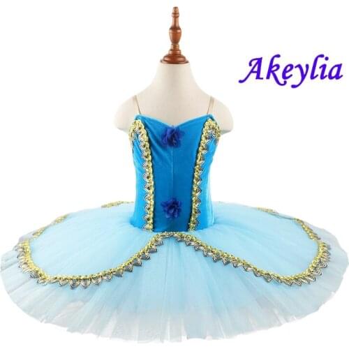 Classical ballet tutu Adult Pale blue pancake platter tutu costume adult performance competition tutu ballerina dress girl 19090