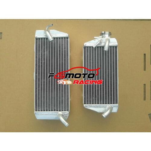 Left & Right Side Alu Radiator For Kawasaki KX 450 F KX450F KXF450 KXF 450 2006 2007 2008 CAP