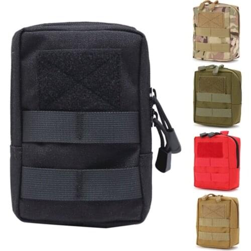Hunting Bag Military Tactical Camo Belt Pouch Bag Phone Bags Molle Pouch Belt Campping Pocket Waist Pack Outdoor Accessories