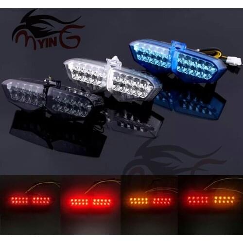 LED Tail Light Turn signal For Yamaha YZF-R6 YZFR6 YZF R6 2003 2004 2005 Motorcycle Accessories Integrated Blinker Lamp