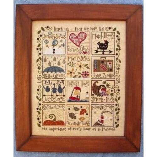 Top Customized Embroidery December Counted Cross Stitch Kits Baby Blankets with 100% Cotton Floss & Free Shipping for Wall Decor