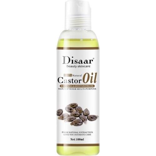 100% Natural Organic Castor Oil Hair Care Best Relaxing Skin Care Massage Oil Moisturizing Oil Control Nourishing Skin Body Oil