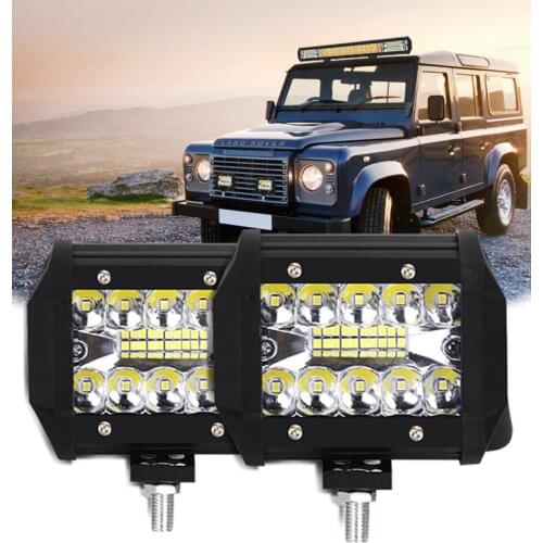 12V 24 V led pole provides combined floodlight led pole / work light for Truck SUV 4WD 4x4 marine VTT Barra LED headlamp
