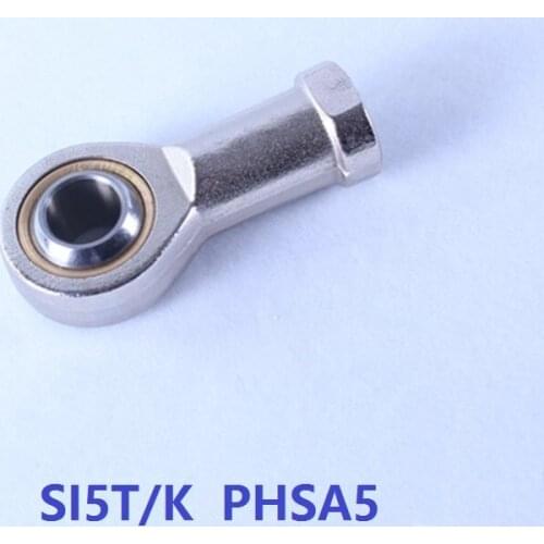 20pcs SI5T/K PHSA5 5mm rod ends plain bearing rod end joint bearing SI5