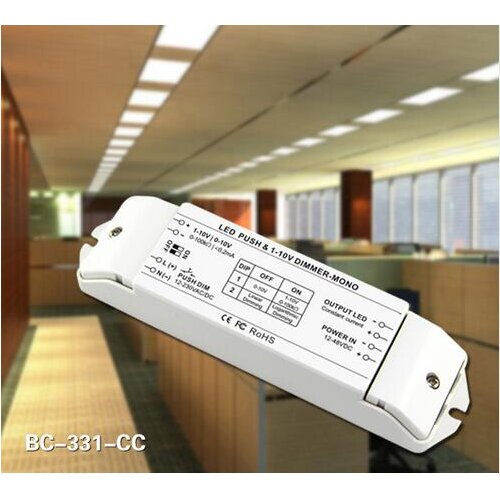 700mA push dimmer 0/1-10v dimming driver,DC12-48v LED dimmer fluorescent and LED lamps dimming driver