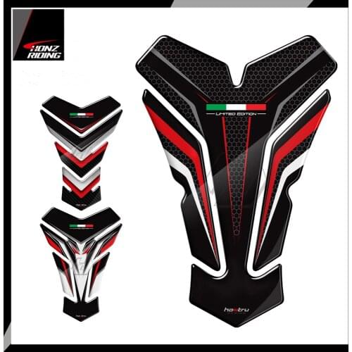 For Honda Suzuki Yamaha Kawasaki Triumph Aprilia Benelli Tank 3D Motorcycle Tank Pad Protector Universal Tankpad