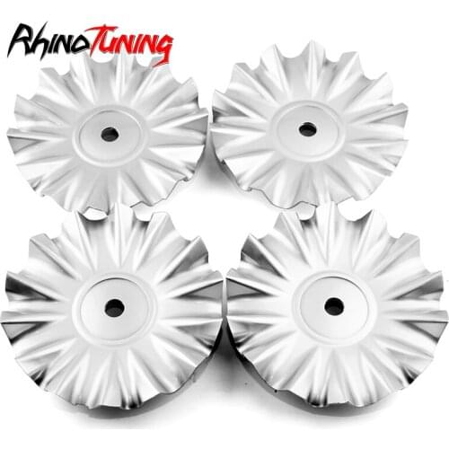 4pcs 169mm 55mm Car Wheel Center Caps Hub Cover Silver For 7 SERIES 2017 STYLING 620 6868053-01 143184