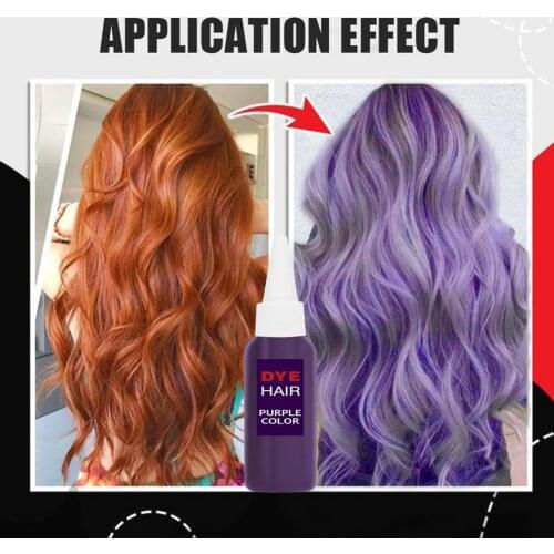 Hair Color Cream Natural Fashion Hair Dye Cream For Cosplay For Party Friend Gatherings Role Playing Parties Events