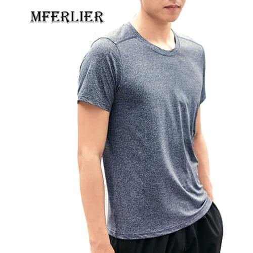Summer Oversized t-shirt men 6XL 7XL 8xl 9xl bust 144cm Plus size loose men tshirt 4 colors