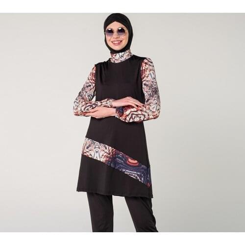Muslim Swimwear Burkini Islamic Women Modest Hijab Beachwear Islamic Swimsuit