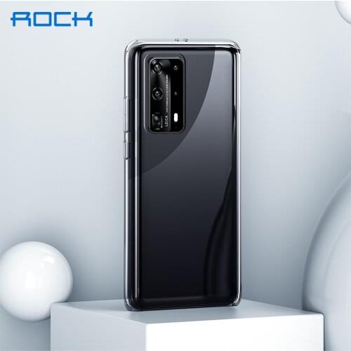 ROCK Transparent Case for Huawei P40 Pro Cover Luxury Ultrathin Soft TPU Protective Bumper Case for Huawei P40 Coque Capa Fundas
