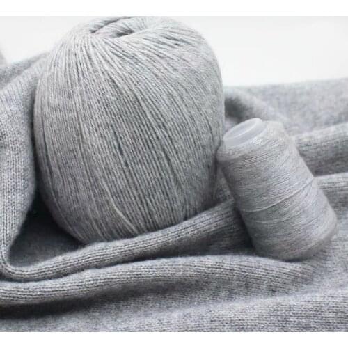 Yarn Count Cashmere Hand-knitted Wool Cashmere Knitting Yarn Ball Scarf Wool Yarny Baby 50 Grams Eco-dyed Needlework 20 Colors