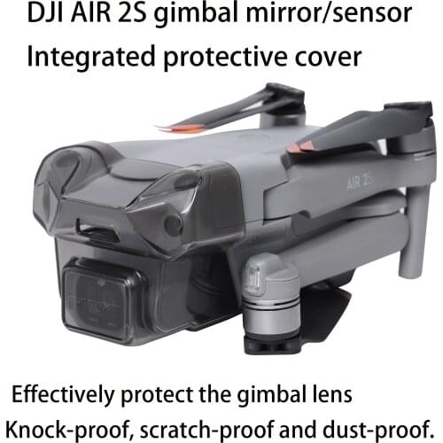 DJI AIR 2S Lens Protection Cover DJI AIR 2S Drone Gimbal Lens Vision Sensor Protection Cover Integrated Cover Drone Accessories